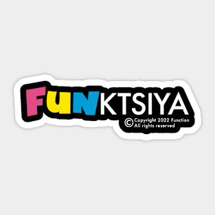 FUNCTION - RUSSIAN LANGUAGE Sticker